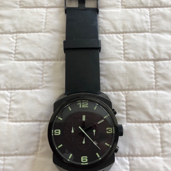 Diesel Blackout Chrono Watch - Picture 1 of 5